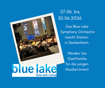 Ankündigung Bluelake Band 2026